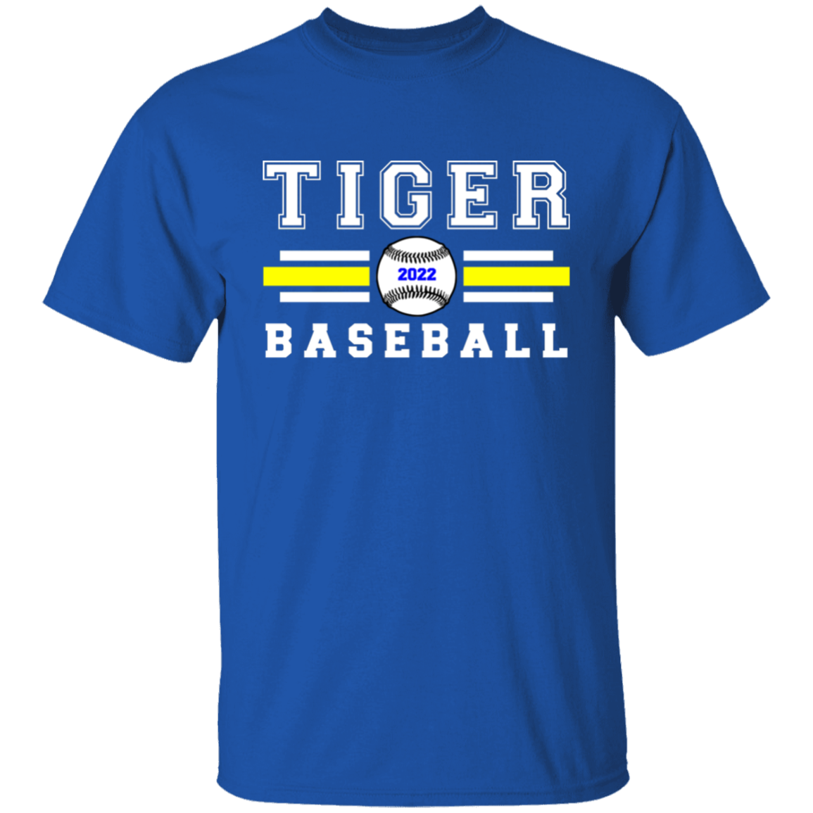 Tiger Baseball Youth 5.3 oz 100% Cotton T-Shirt – 319 East